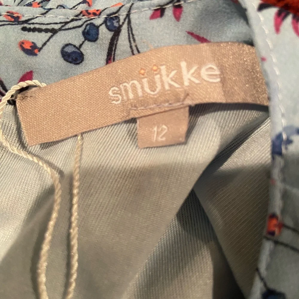 Smukke (12) Light Blue Floral Print Romper